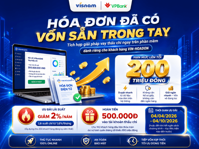 Hóa đơn điện tử Visnam